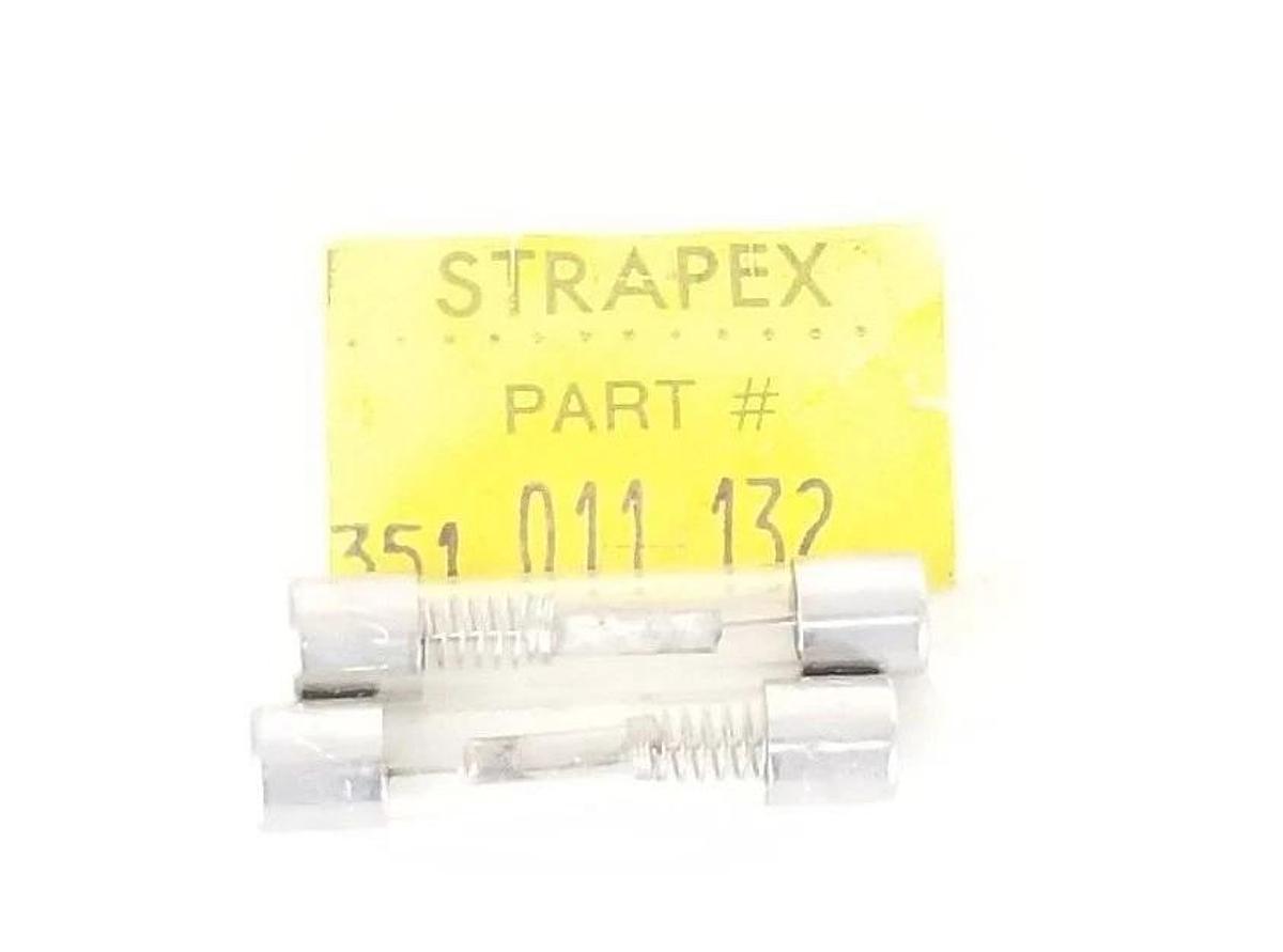 Used LOT OF 2 NEW STRAPEX 351-011-132 FUSES 351011132