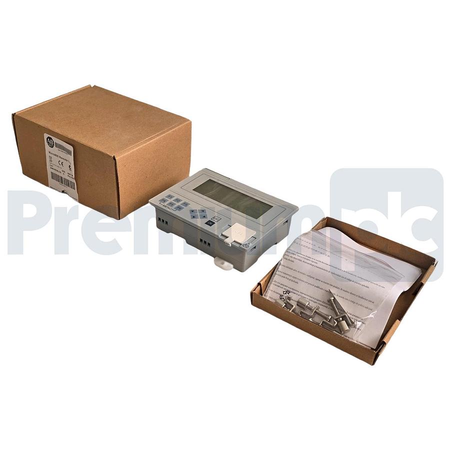 Allen-Bradley 2080-REMLCD /A Micro800 Remote LCD Display Module 12/24VDC NSMP 885630885414