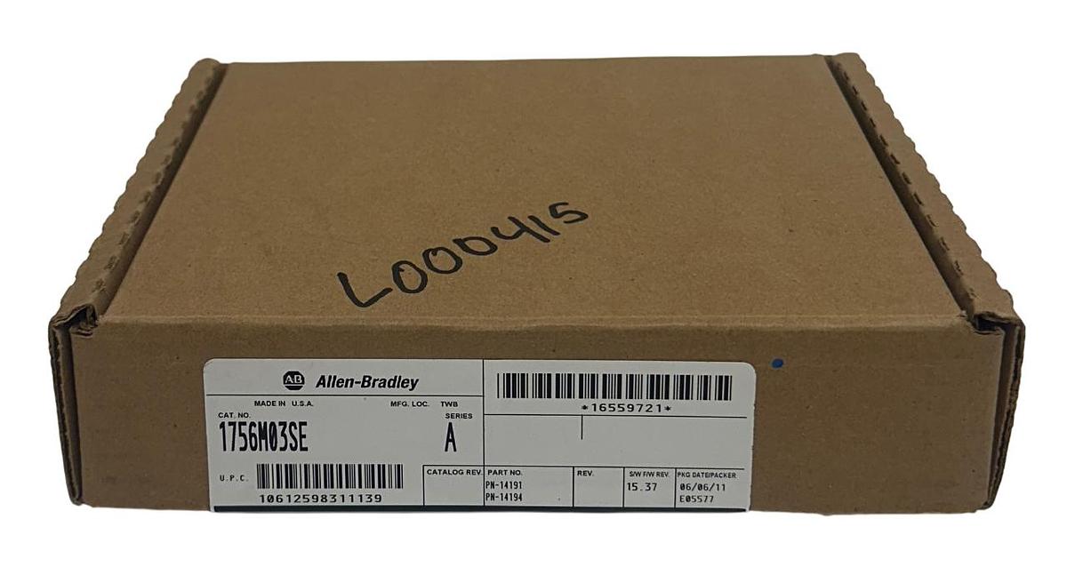 Used ALLEN BRADLEY 1756-M03SE /A ControlLogix 3-AXIS SERCOS INTERFACE 1756M03SE NSMP