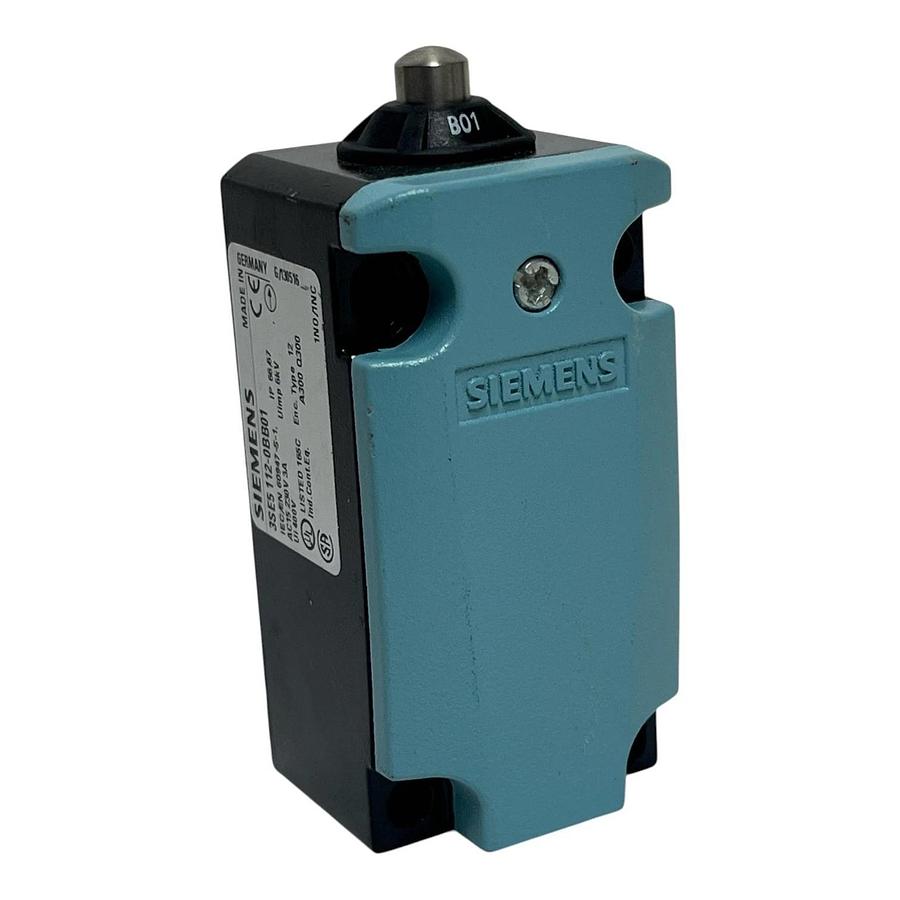 Siemens 3SE5112-0BB01 SIRIUS Position Limit Switch Metal 1NO/1NC