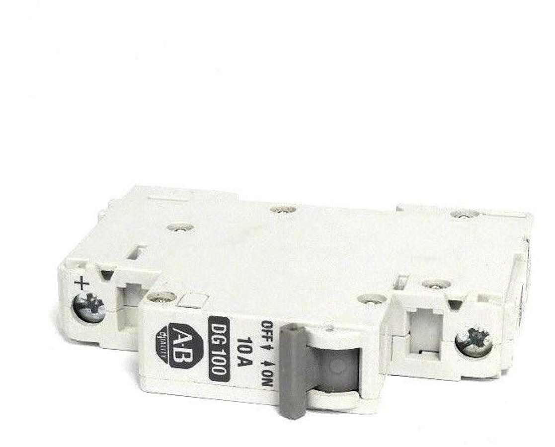 Used ALLEN BRADLEY 1492-CB1 CIRCUIT BREAKER, SER. B, 10A, DG100, 1492-CB1-DG100