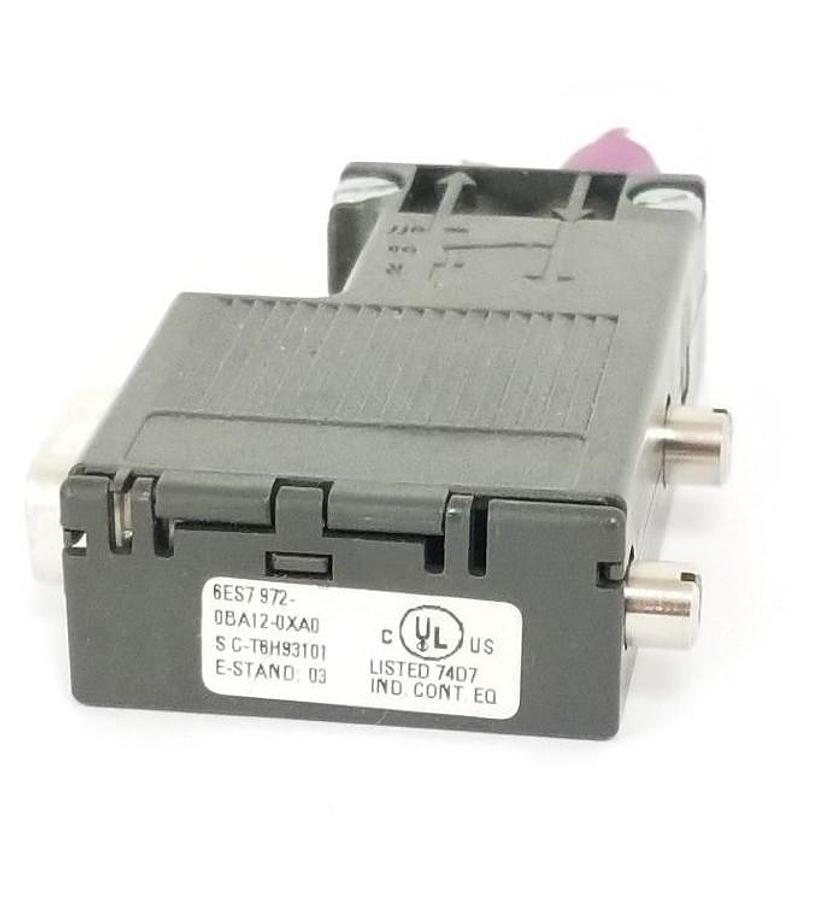 Used SIEMENS 972-0BA12-0XA0 BUSS CONNECTOR 9720BA120XA0