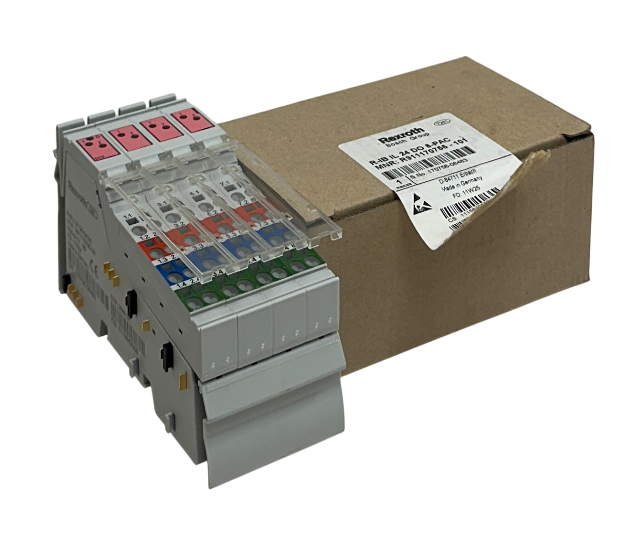Used REXROTH R-IB IL 24 DO 8-PAC / R911170756 -101 DIGITAL OUTPUT TERMINAL 24VDC NSMP