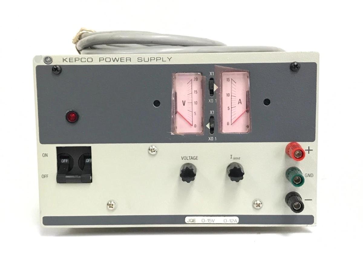 NEW KEPCO JQE 15-12M 0-15V 0-12A POWER SUPPLY JQE15-12M