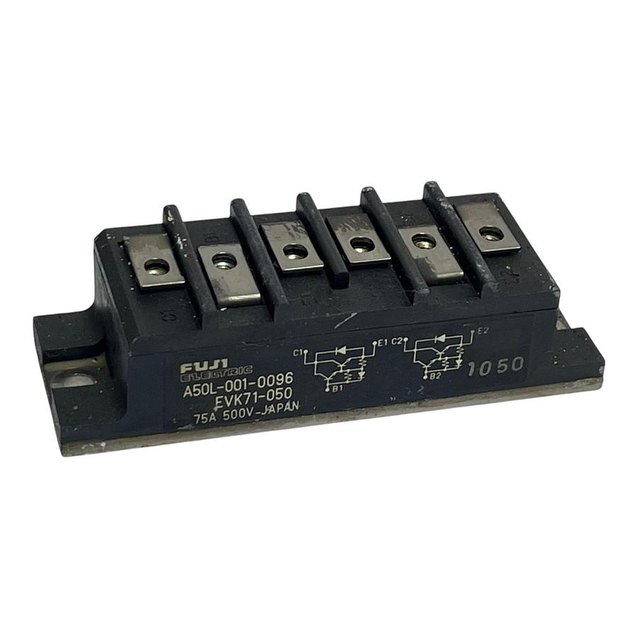 Used Lot of 4 Fuji EVK71-050 Fanuc A50L-0001-0096 Darlington Transistor Module