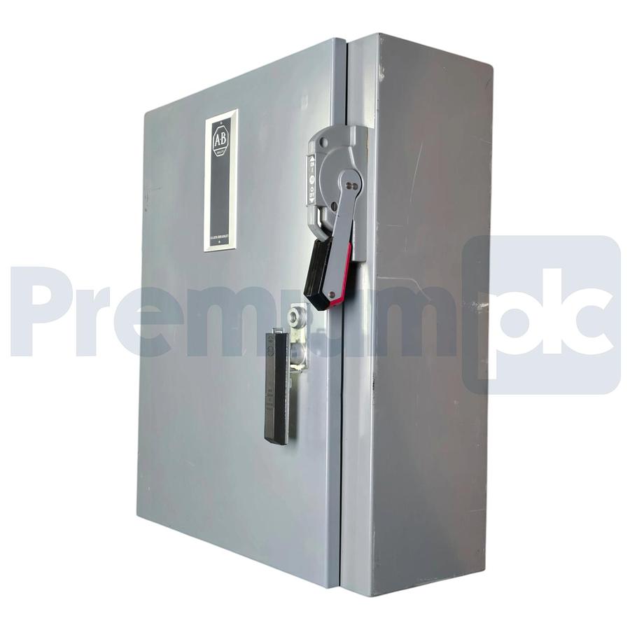 Used Allen Bradley 506-AJB-6P-24R /F Nema Size 0 Rvsg Combination Starter Disconnect