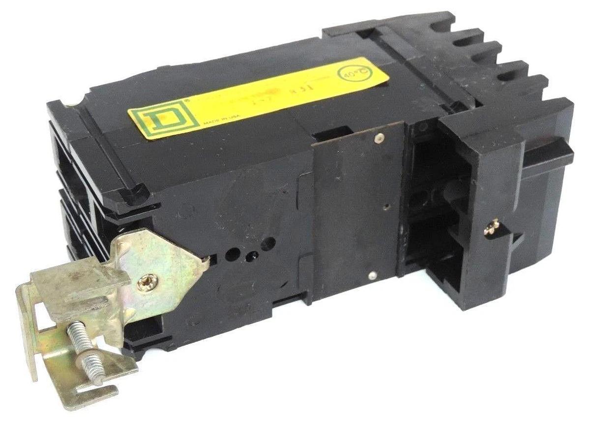 Used SQUARE D FA24020AB MOLDED CASE CIRCUIT BREAKER 480V 20AMP