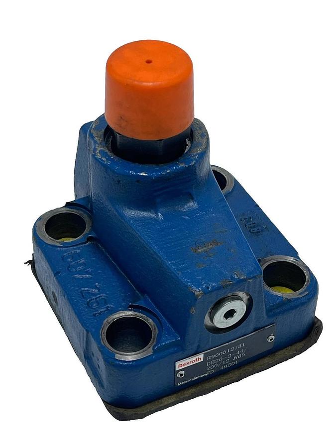 Used Rexroth R900512181 DB 20-2-44/200/12 W65 Pressure Relief Valve Pilot Controlled