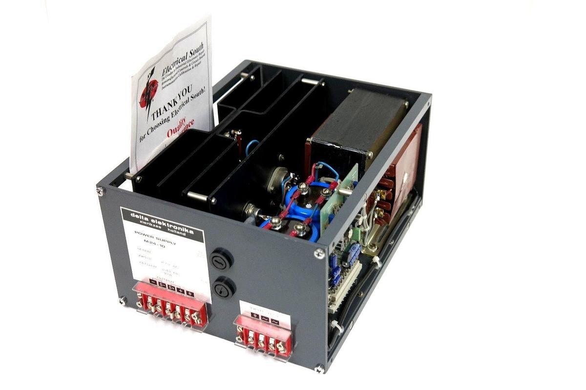 Refurbished REPAIRED DELTA ELEKTRONIKA M24-10 POWER SUPPLY 117VAC 24VDC 10A M2410