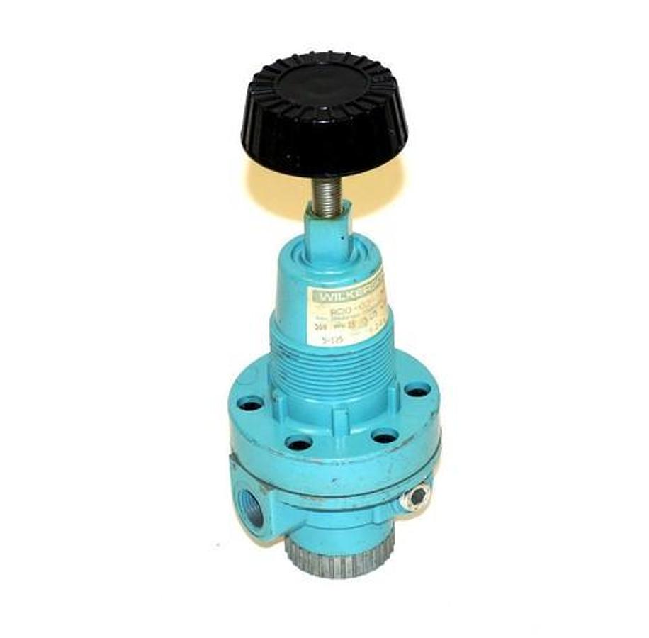 Used WILKERSON R20-03-000 PRESSURE REGULATOR 300PSIG, 175 DEG. F, 5-125PSIG RANGE