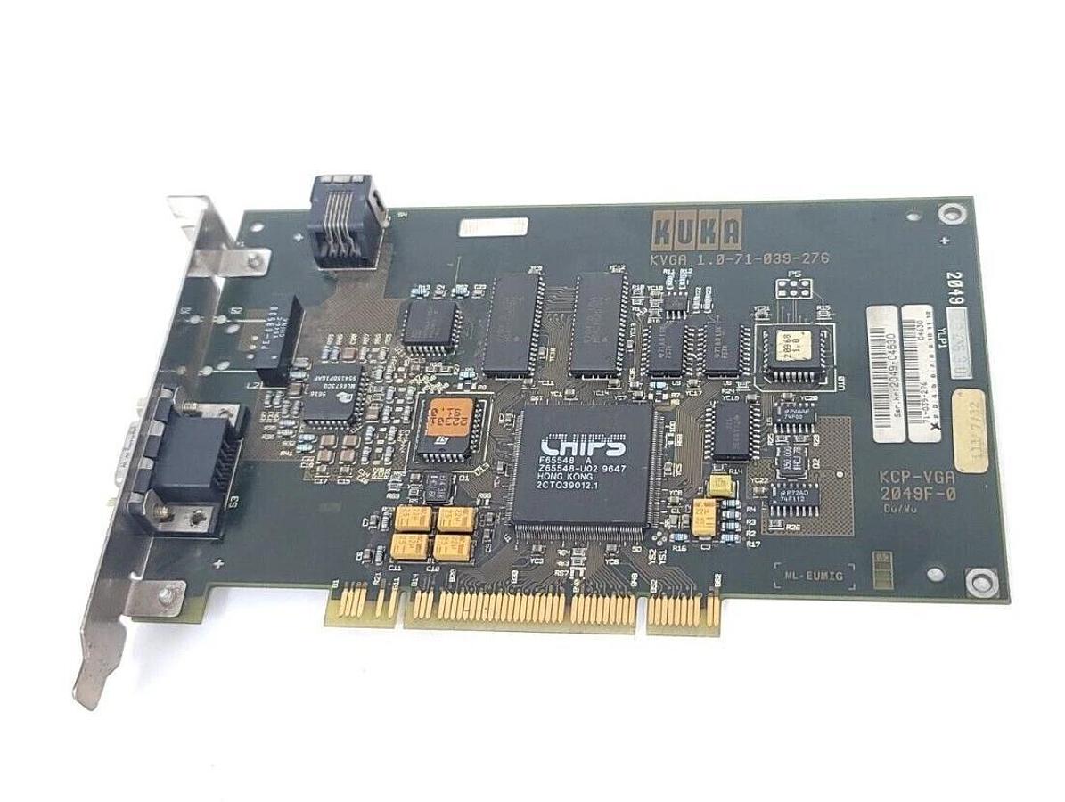 Used KUKA KVGA-1.0-71-039-276 PC BOARD VGA VIDEO CARD