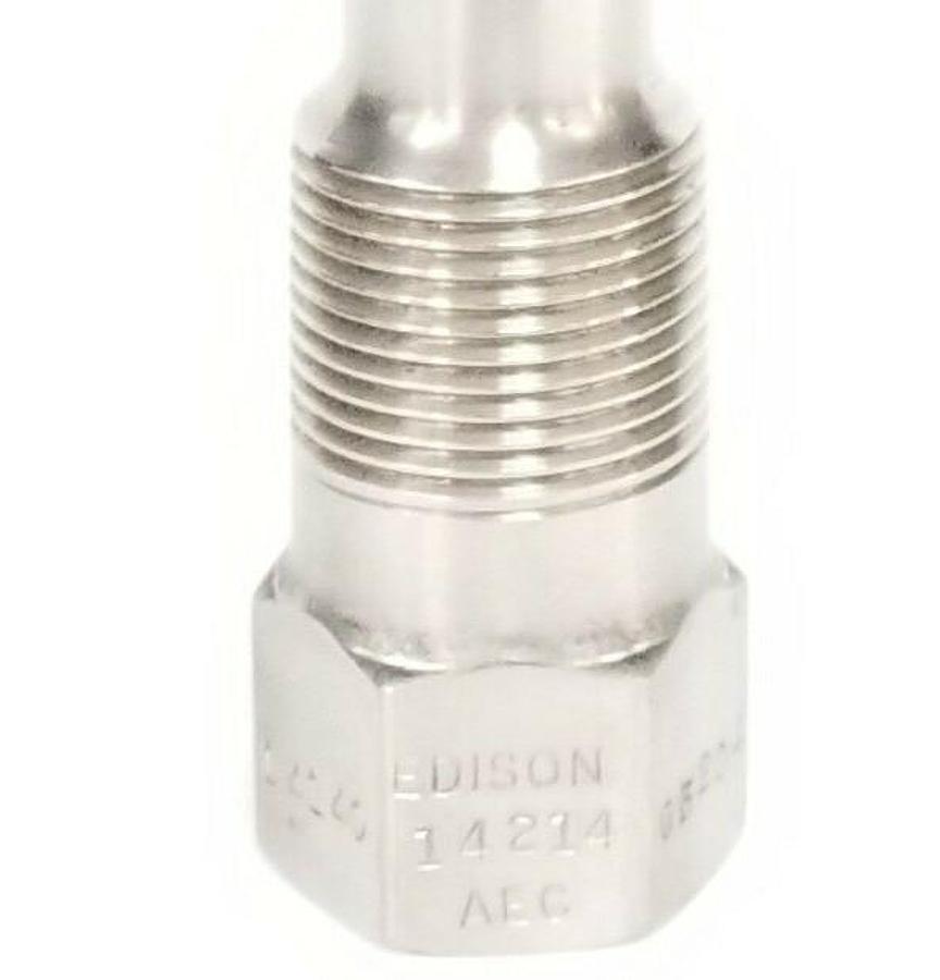 Used NEW EDISON 304 SS 14140 14214 05204 THREADED THERMOWELL 1-1/4'' IN. THREAD 20MM