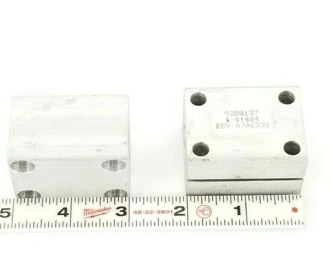Used LOT OF 2 GENERIC 920B137 CLAMP FLAP GUIDES 4-41484 REV-A / AC331