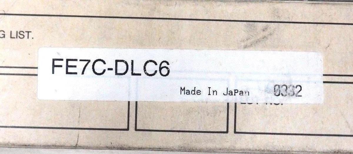 Used NIB YAMATAKE FE7C-DLC6 PHOTOELECTRIC DIFFUSED LIGHT/DARK HORIZONTAL FE7C-DLC6