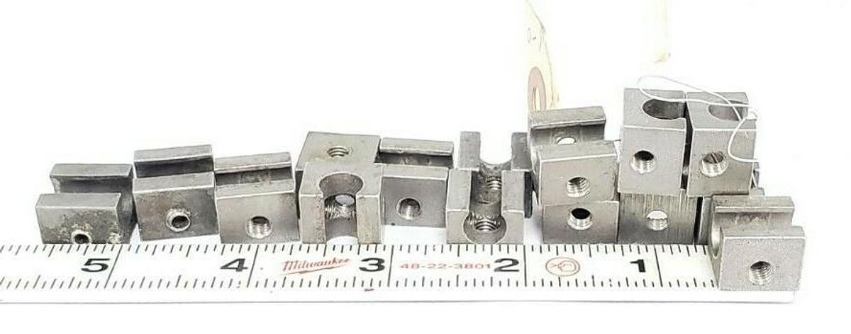 Used LOT OF 15 KRONES 1-011-53-037-0 CLAMPS 21627 1011530370