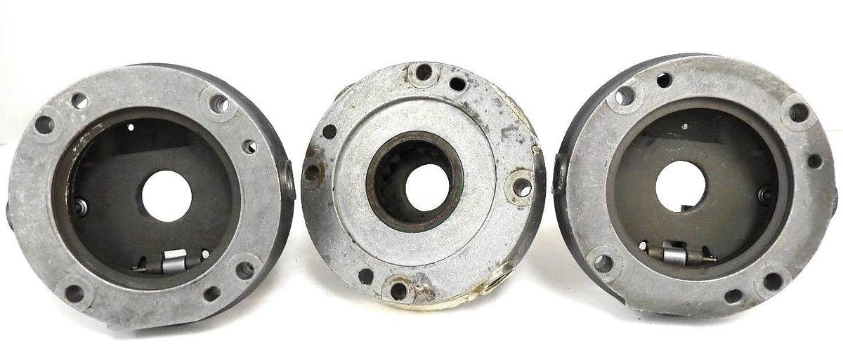 Used LOT OF 3 REXNORD STEARNS BRAKE ASSEMBLY 8-002-529-00 END PLATES