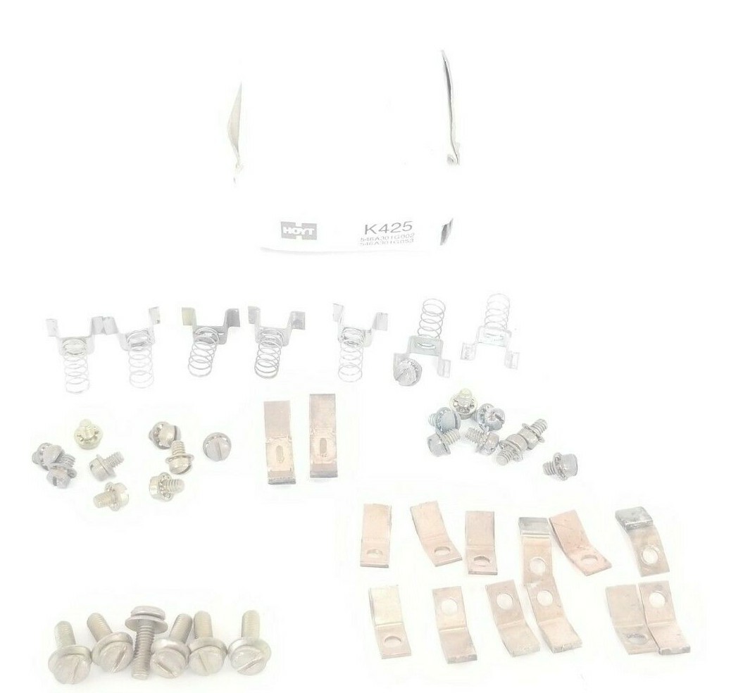 Used HOYT MFG. K425 CONTACT KIT 546A301G002 546A301G053 (INCOMPLETE)