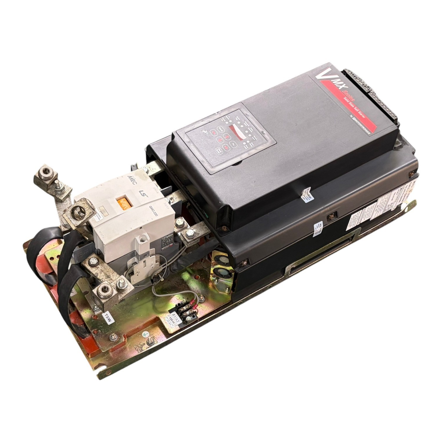 Used Motortronics VMX-275-BP Soft Starter 275A 600V LS GMC-220 Contactor Untested