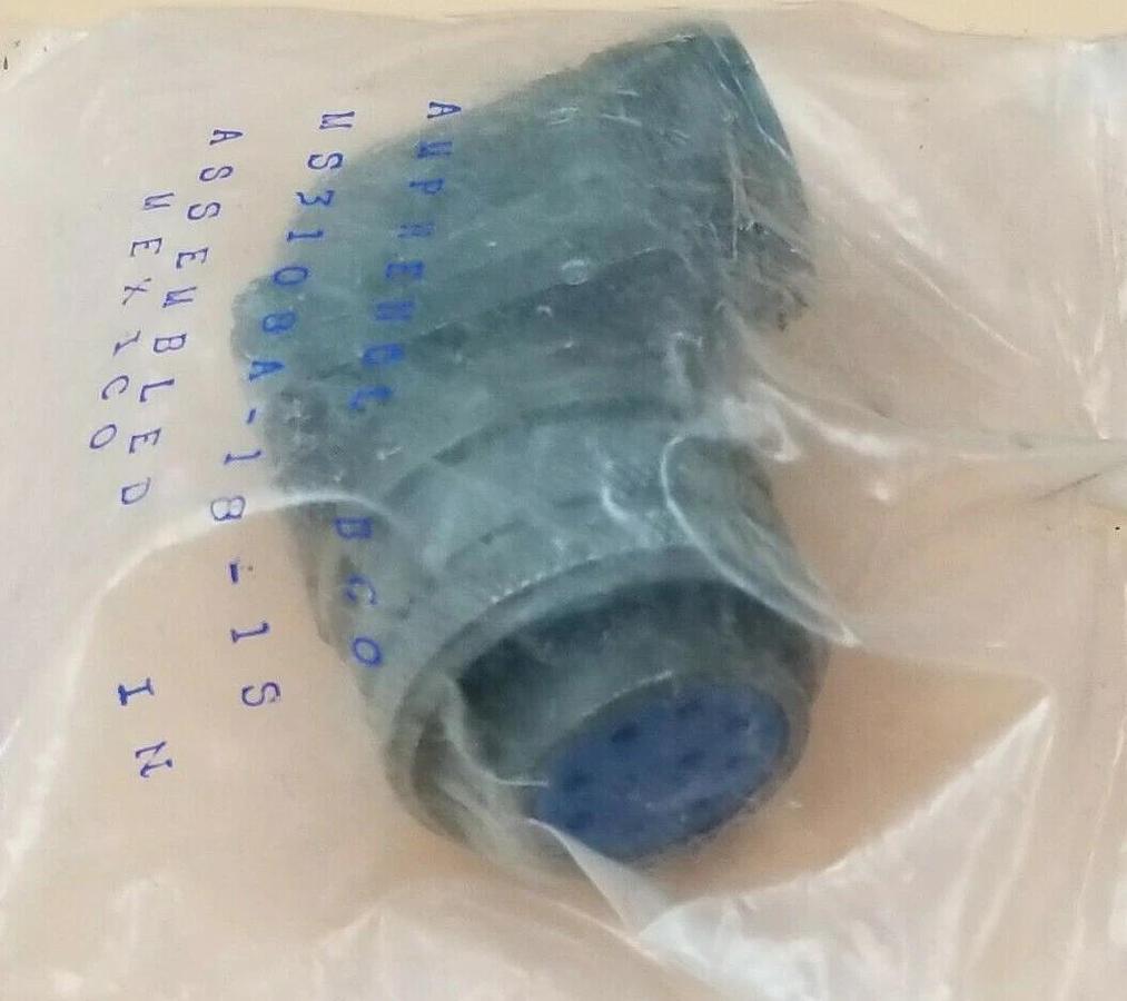 Used NEW AMPHENOL BCO WS3108A-18-1S CONNECTOR WS3108A181S