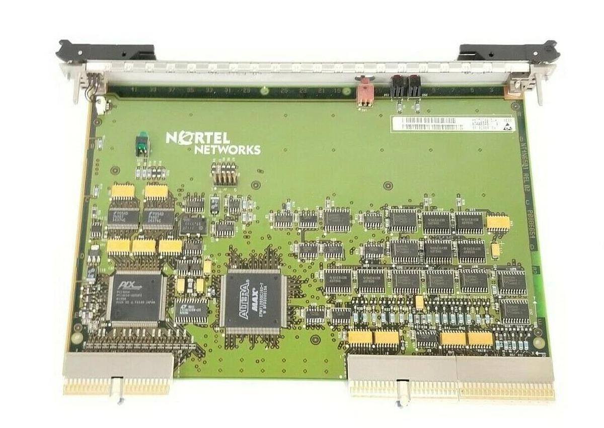 Used NORTEL NETWORKS NT4N65AB 01 NETWORK INTERFACE CARD NNTMSO0015UA C3MLZ1 NT4N6501