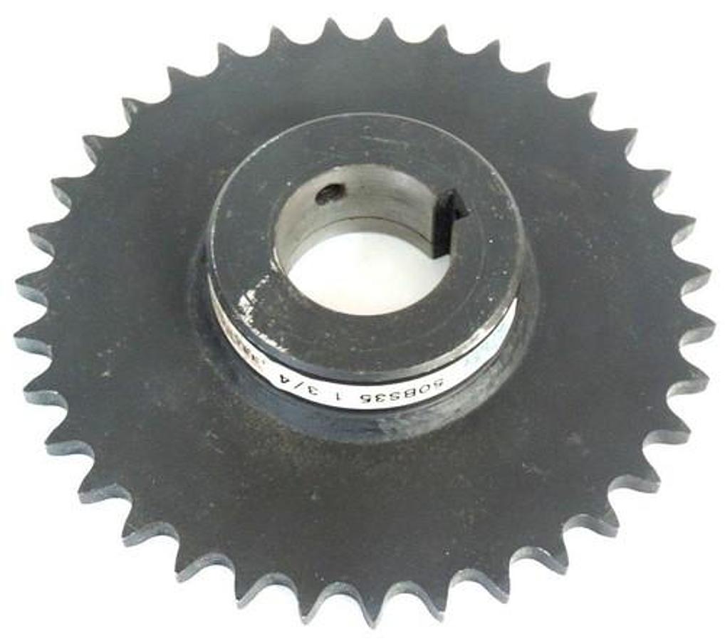 Used NEW MARTIN 50BS35 1 3/4 ROLLER SPROCKET 3/4" BORE 35 TEETH 50BS35134