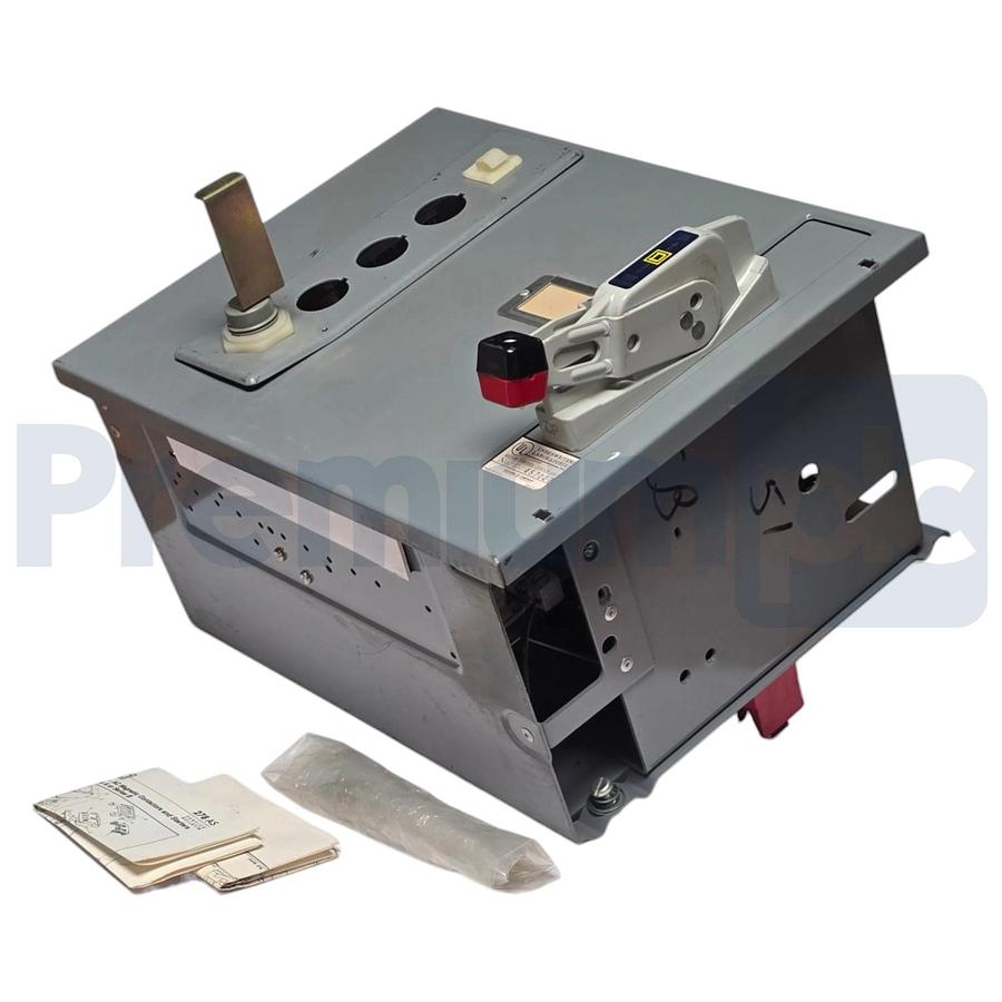 Used Square D 8998 Type NC403 NEMA Size 1 MCC Fusible Starter Bucket 480V 8998-NC403