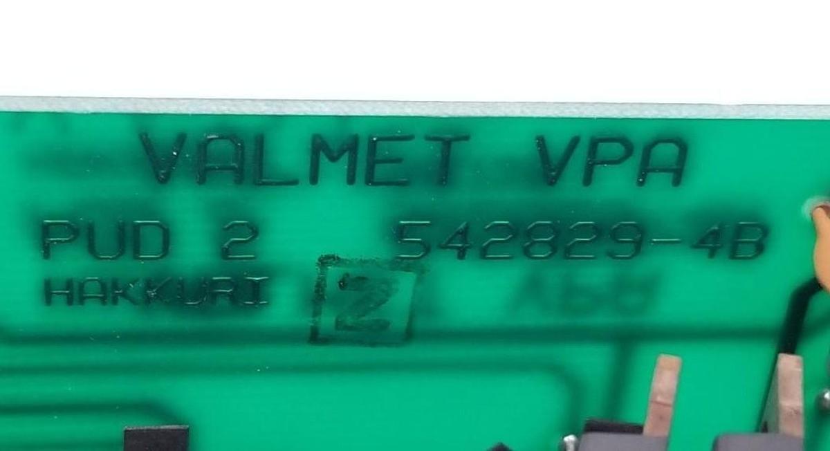 Used VALMET AUTOMATION M851301 M1 POWER SUPPLY MODULE PUD2 542827-3B 542829-4B