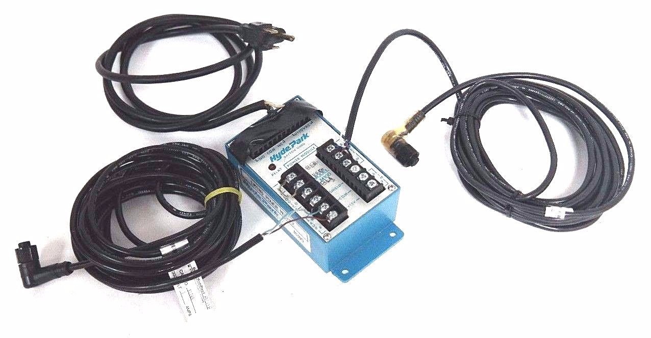 Used HYDE PARK LM100 TRANSMITTER POWER MODULE W/ 81382-N 974201, 80165 3AMPS CORDSETS