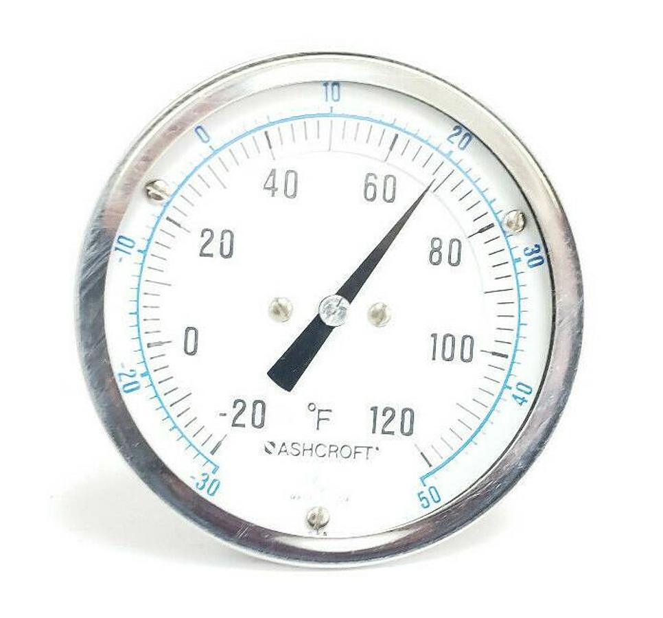 Used ASHCROFT -20 TO 120 DEG F / -30 TO 50 DEG C THERMOMETER