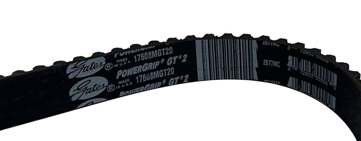 Used GATES 1760-8-MGT-20 / 17608MGT20 / 2677MC POWERGRIP GT2 TIMING BELT OEM NSNP