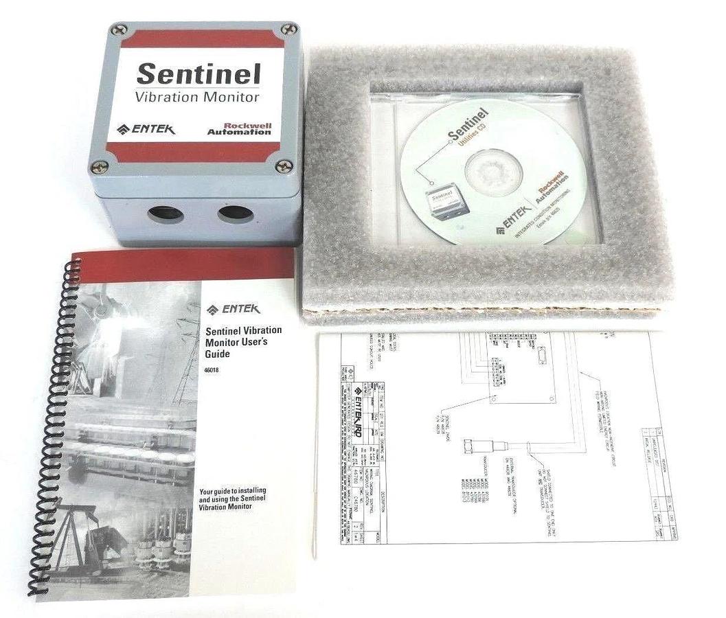 NIB ROCKWELL AUTOMATION 45778 REV. B01 SENTINEL VIBRATION MONITOR 120/240 VAC