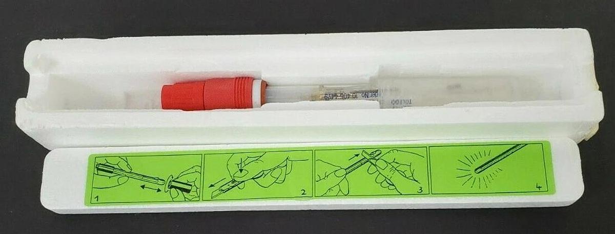 Used NEW METTLER TOLEDO 10-405-4479 PRE-PRESSURIZED PH PROBE 405-DPAS-SC-K8S/120