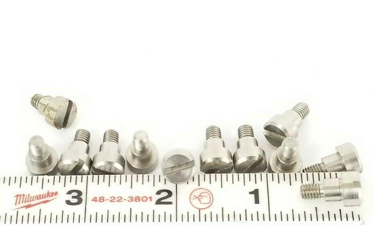 Used LOT OF 11 NEW GENERIC H19945 S.S. SCREWS
