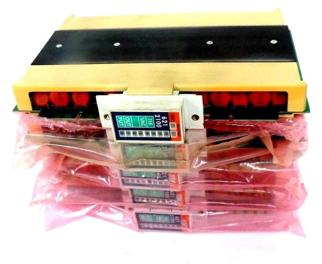 Refurbished LOT OF 5 REPAIRED HONEYWELL 621-2100 OUTPUT MODULES 115VAC OUTPUT 6212100