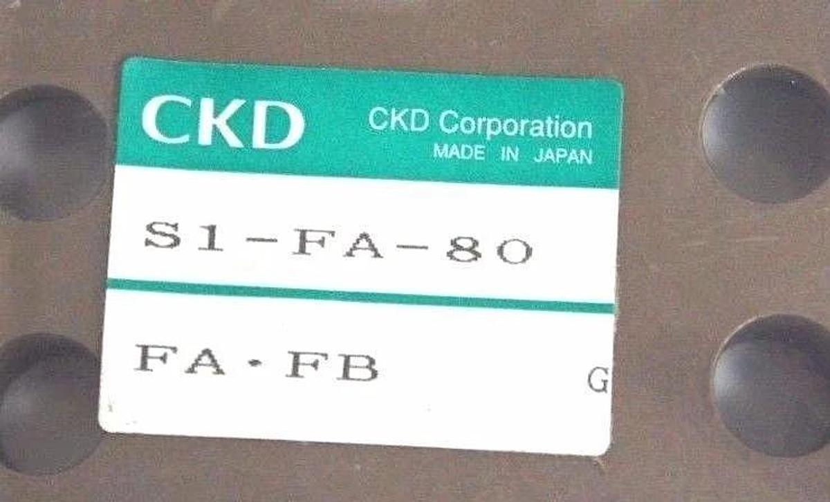 Used NIB CKD S1-FA-80 MOUNTING BRACKET FA-FB, S1FA80
