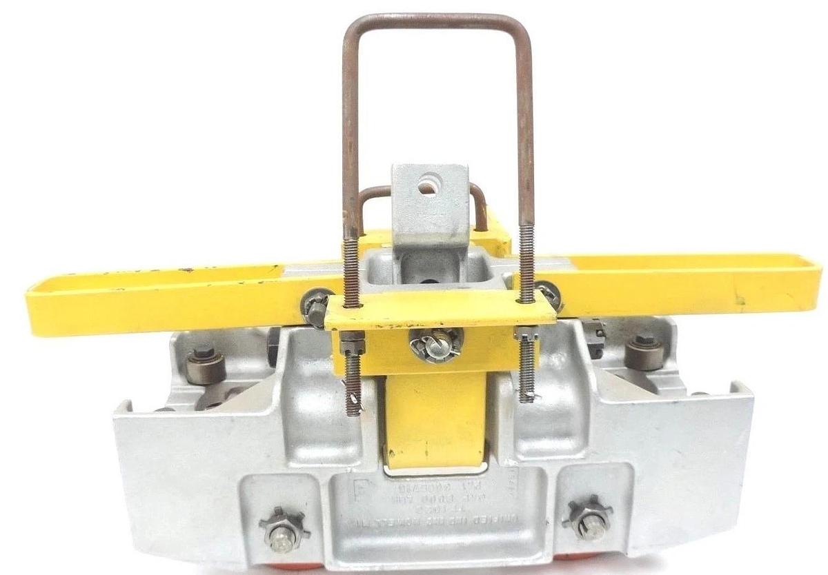 Used UNIFIED INDUSTRIES TT1023 FOUR WHEEL TROLLEY CAP: 3000 LBS, 13480