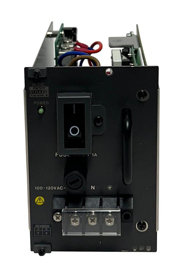 Used YOKOGAWA PW501-S1 / PW501 POWER SUPPLY 100-120VAC FAW05-5R0 OEM REPAIRED