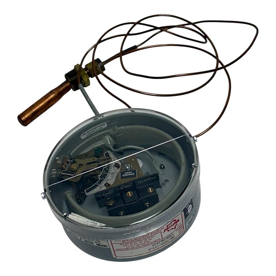 Used Mercoid DA-7035-153-6 Industrial Temperature Switch 140-250F New Surplus