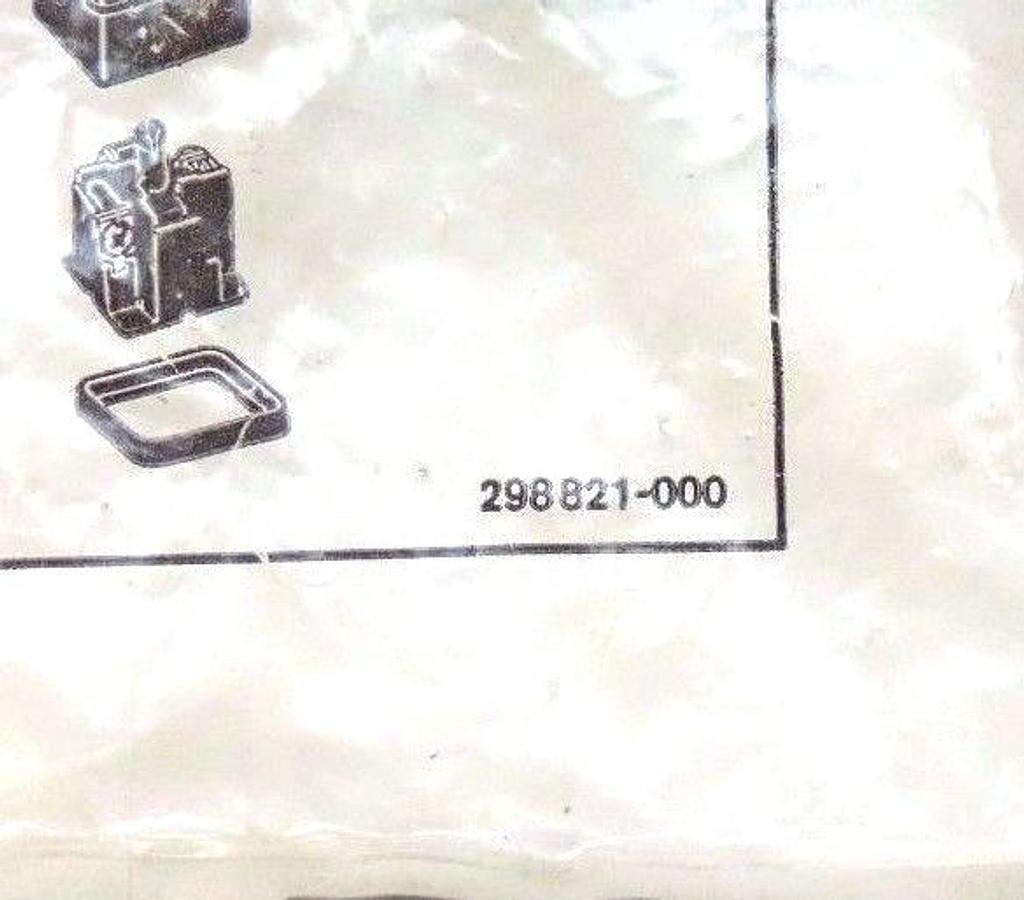 NEW SEALED HIRSCHMANN 298821-000 CONNECTOR FOR SOLENOID 298821000