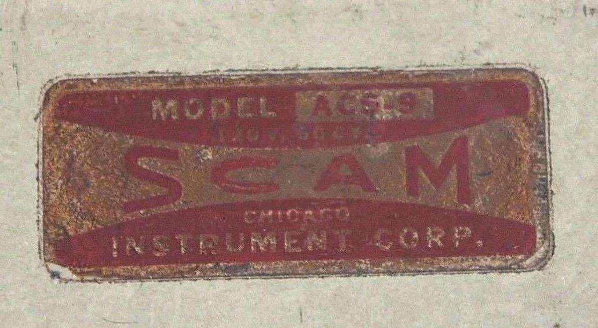 Used CHICAGO INSTRUMENTS SCAM MODEL: ACS-9 RELAY 120V 60CY