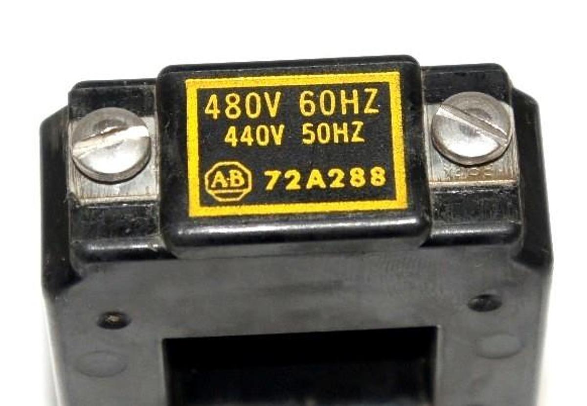 Used ALLEN BRADLEY 72A288 COIL 440-480 V, 50/60 HZ, 72-A288