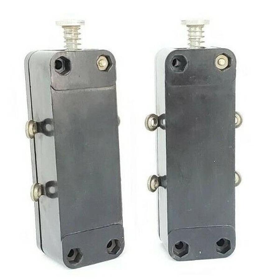 Used LOT OF 2 GE GENERAL ELECTRIC 6418068G7 MAGNA BLAST AUXILIARY SWITCHES