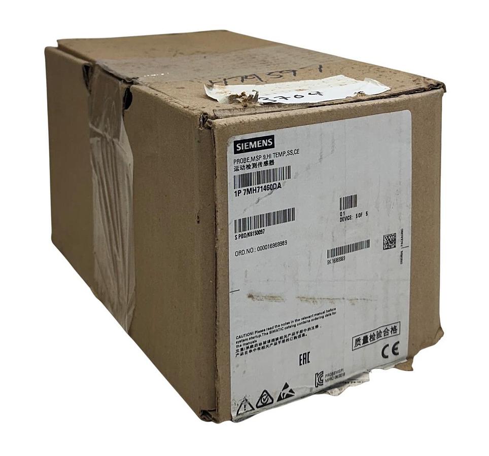 SIEMENS 7MH7146-0DA / 7MH71460DA PROBE MSP 9 HI-TEMP SS CE MOTION SENSING NSMP