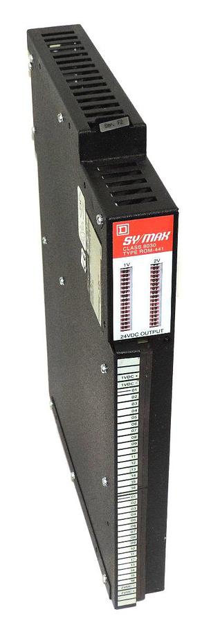Used SQUARE D SY/MAX 8030-ROM-441 MODULE 32 POINT 24VDC, 8030ROM441, SERIES F2