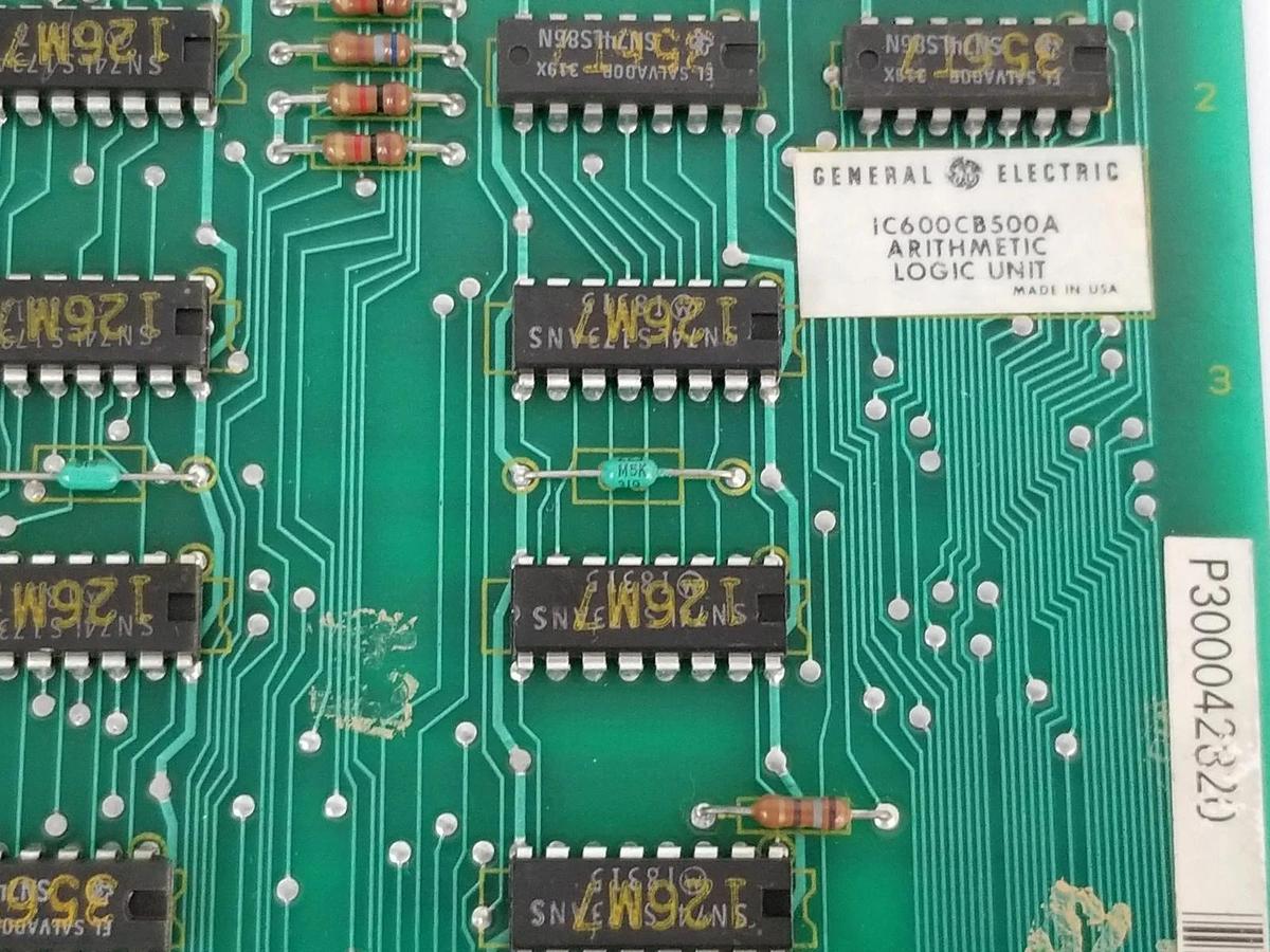 Refurbished GE FANUC IC600CB500A ARITHMETIC LOGIC MODULE 44A297032-G02 ALU2 REPAIRED