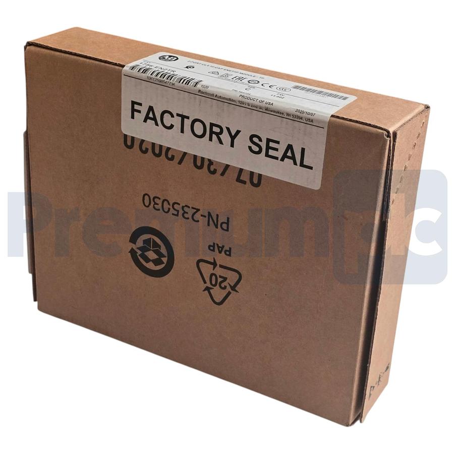 Used Sealed Allen Bradley 1756-EN2TR /C ControlLogix 2-Port ENet/IP Module FW 11.002
