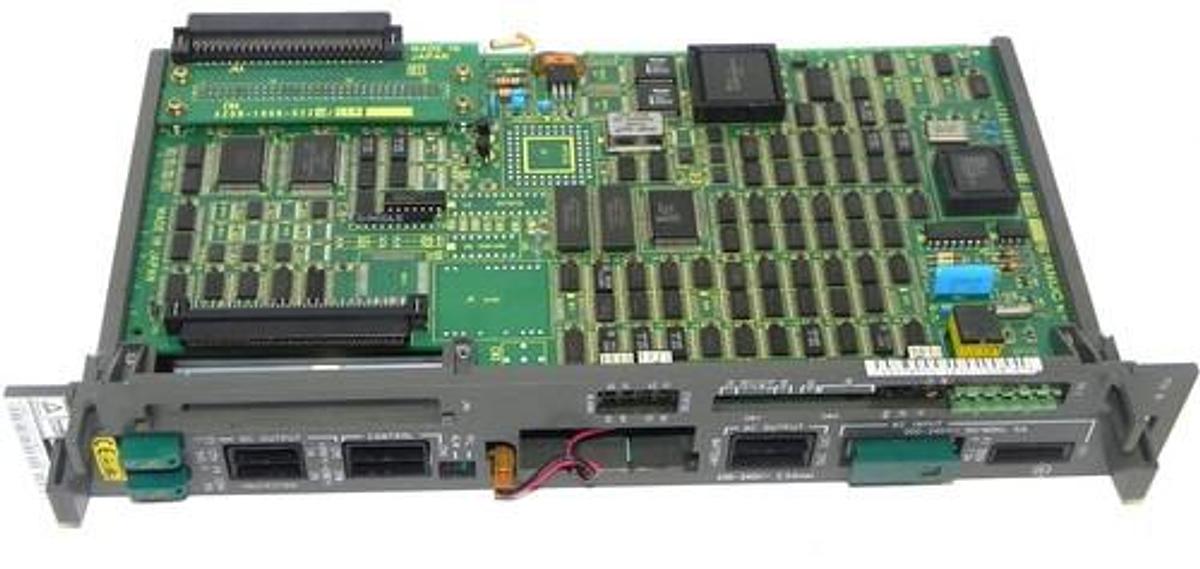 Used FANUC A16B-1212-0871/15C POWER SUPPLY BOARD W/ A20B-8001-0121/03A PROCESSOR