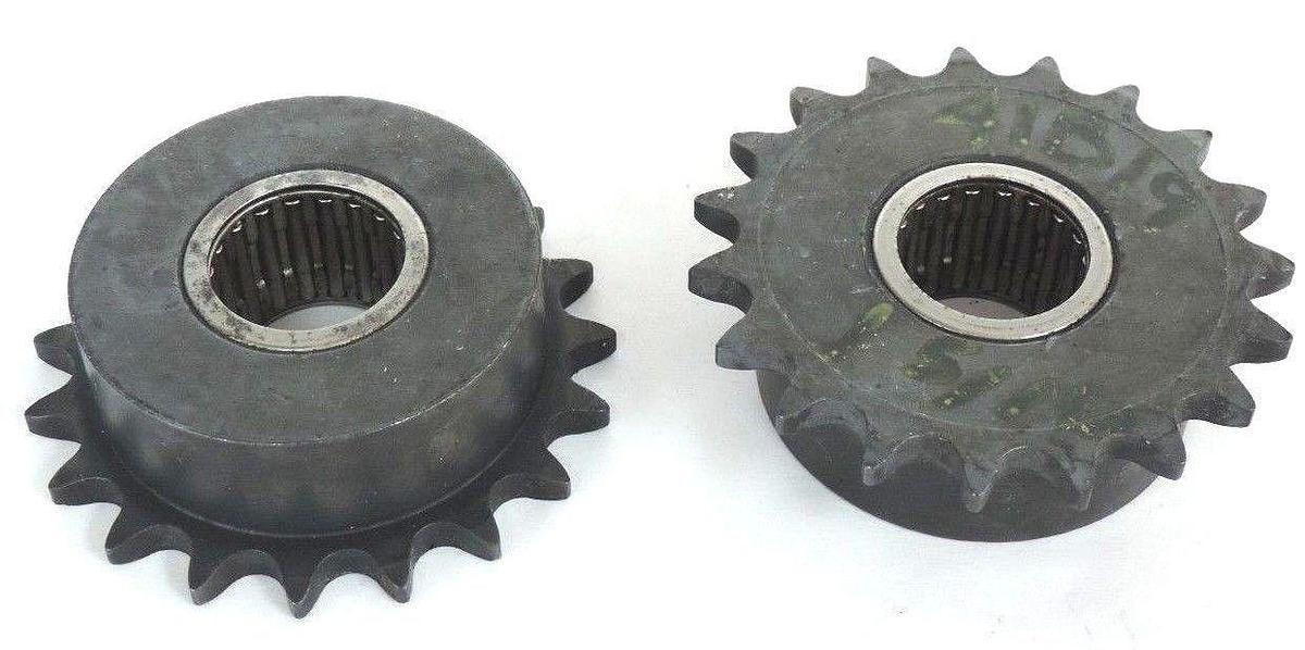 Used LOT OF 2 BREWER 41B19-1-5/16 SPROCKETS 41B19
