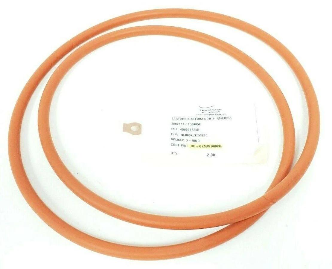 NEW SARTORIUS 18.000X.375SL70 SPLICED O-RING 3562167 / 1539959 BU-GKMW160834