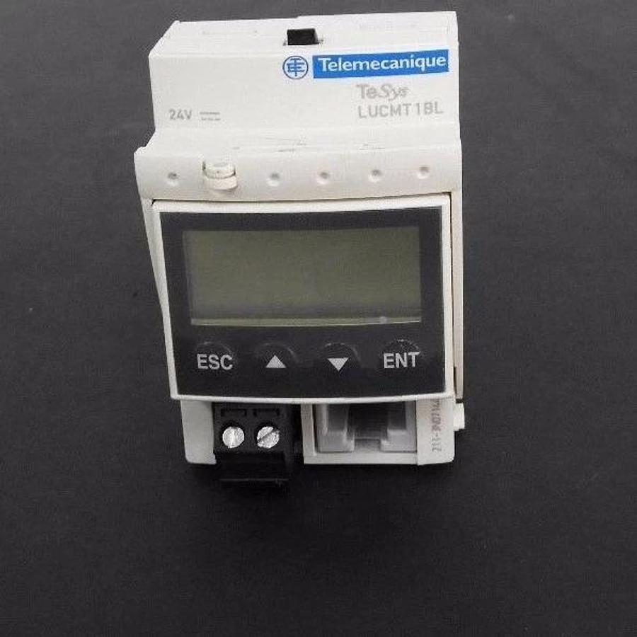 Used SCHNEIDER ELECTRIC TELEMECANIQUE LUCMT1BL TESYS MULTIFUCTION CONTROL UNIT 24V